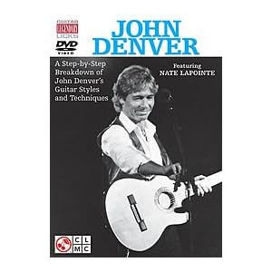 Cherry Lane John Denver Legendary Licks for Guitar DVD