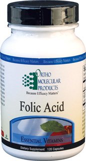 Ortho Molecular Folic Acid 120ct.
