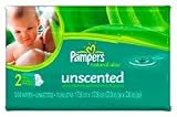 Pampers Natural Aloe Unscented Refill Wipes 144 ea