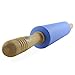Rolling Pin, YYP Non-Stick Silicone Surface Rolling Pin, Wooden Rolling Pin Handle for Rolling Dough, Baking, Large Size
