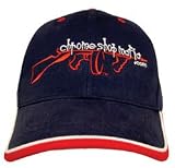 Chrome Shop Mafia Patriotic Design Baseball Hat with CSM Logo - Navy Blue Twill