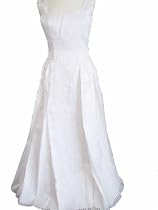 New Bianchi Ivory Wedding Dress Bridal Gown, Size 10, FL 28