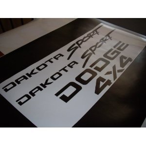 Dodge Dakota Sport Decals