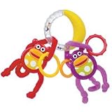 Monkeys Swing on Banana Ring by Sassy
