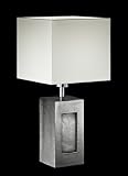 Tischleuchte Shine Alu, 1-flammig, Antik – Fischer 43181