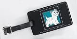 West Highland Leather Luggage Tag