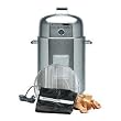 Brinkmann 810-5304-6 Smoke'N Grill Electric Smoker and Grill Value Pack, Stainless Steel