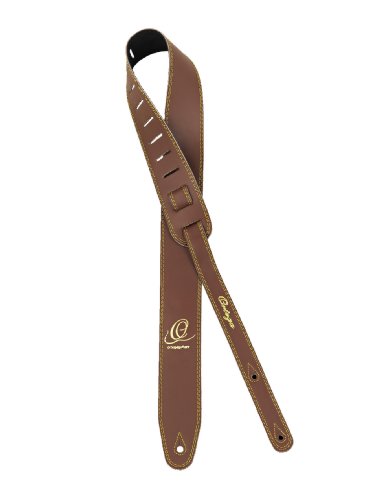 Ortega OSL2-65BR Ledergurt mit gepr&auml;gtem Ortega Schriftzug Preisvergleich