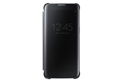 Samsung galaxy s7 edge case s-view clear flip cover - b…