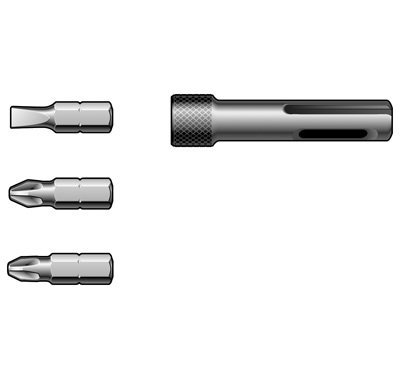 Bosch 1617000133 SDS-plus Shank Screwdriver Bit Adapter
