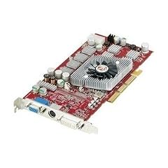 ATI Radeon 9800 Pro Grafikkarte, 128MB, 256-bit, AGP Anschluss, (9800pro) DVI, VGA und Tv-out
