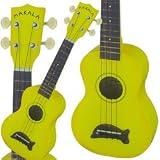 Dolphin Bridge Soprano Ukulele (Yellow Burst)