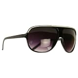"Night of Your Life" Plastic Frame Oversize Fashion Aviator Sunglasses - H7431