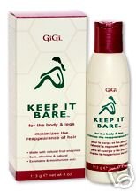 GiGi Keep It Bare For The Body & Legs (4 oz.)