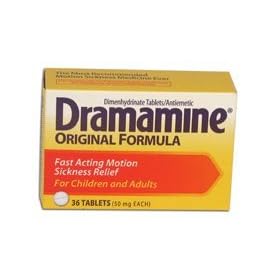 Dramamine Tablets 36 Count