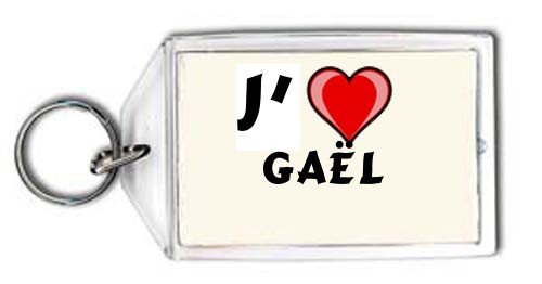 Cover image : J'aime Gaël Porte Clé