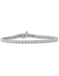 2.00 Carat Classic Diamond Tennis Bracelet in 10K White Gold