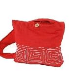 Produkt-Bild: Umh&auml;ngetasche Spirale Rot Bw35Xh30,5 Fair Trade
