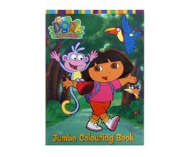 Dora the Explorer Jumbo Colouring Book