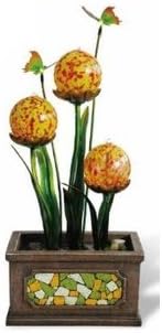 35"h Glass Ball Led Fountain