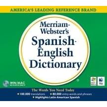 Click here to buy Merriam-Webster's Spanish-English Dictionary (Win Mac) (Jewel Case) by Fogware Publishing.