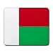 Madagascar Flag Mouse Pad