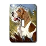 Dogs Basset Hound - Basset Hound - Light Switch Covers - single toggle switch