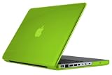 Speck Products MB13AU-SEE-GRN MacBook 13-inch Aluminum Unibody/Black Keyboard See Thru Case (Green)