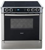 Bosch Integra 700 Series HEI7052U 30'' Slide-In Electric Range with Genuine European 3rd Element Con