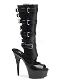 Ankle Mid Calf Platform Open Sexy Boot - 9