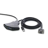 Belkin 2-Port KVM-Switch mit eingebauter Verkabelung, USBvon "Belkin"