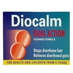 Diocalm Dual Action Chewable Tablets X 20 Picture