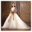 Monique Lhuillier Bride Barbie Doll - Gold Label Barbie Designer Collection