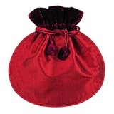 Silk Bag - with contrasting velvet top--for infinite uses