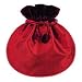 Silk Bag - with contrasting velvet top--for infinite uses