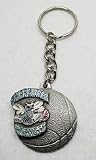 CHARLOTTE HORNETS NBA BASKETBALL KEYCHAIN
