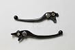 Brake & Clutch Levers - Suzuki GSXR 1300 Hayabusa 99-11, SV1000 SV 03-07, TL1000R TLR 98-03, Bandit 1200 01-06, Bandit 1250 07-11, GSX 650 F 08-11, GSX 1400 All Years - Black