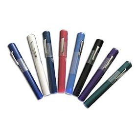 COLORED Disposable Penlight with Pupil Gauge (6 Penlights)