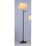Robert Abbey Victorian Bronze Swing Arm Floor Lamp