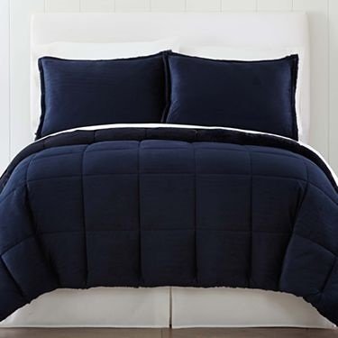 Hot Hot Hot Sale Idea Nuova Republic Luna Queen Size 3pc Duvet Set Black Cheap Low Salebambo485
