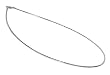 Nickel Free Italian Sterling Silver 1mm Omega Chain Necklace
