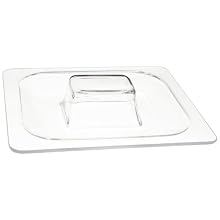 Carlisle CM112807 Clear Sixth Size Acrylic Lid (Case of 2)