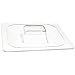 Carlisle CM112807 Clear Sixth Size Acrylic Lid (Case of 2)