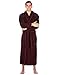 Noble Mount Mens Premium Coral Fleece Full Length Plush Spa/Bath Robe