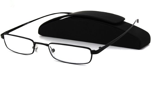Click here to buy Able Vision Tube Readers Reading Glasses - Humpback Black by Able Vision.
