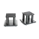 20 cm Speaker Stands in Graphite Metallic
