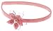L. Erickson Pageant Headband with Flower - Pink/Light Rose Swarovski