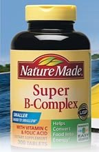 NATURE MADE SUPER B-COMPLEX 300 Tablets (EXP:12/2011)