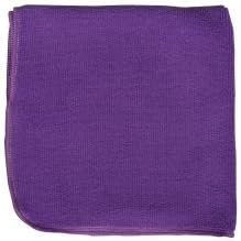 Detailer's 16""x16"" Purple Microfiber Cloth, Bag of 12 Tools Equipment Hand Tools