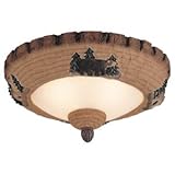 IMAGE OF Monte Carlo Fan MC102 Iron Ceiling Fan Light